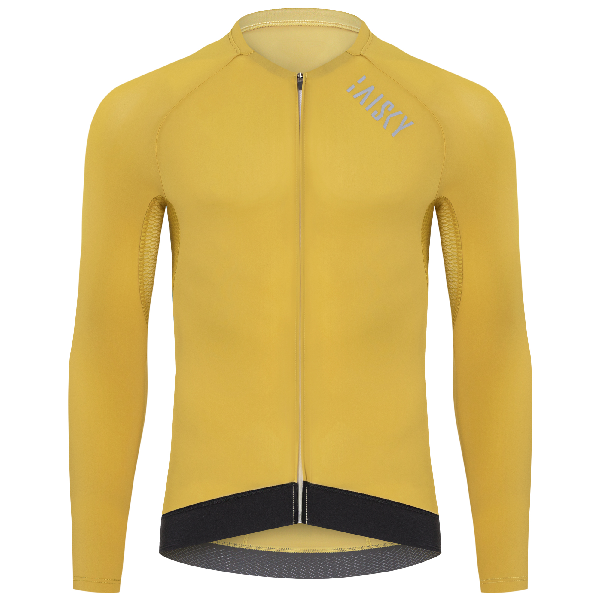 男款空力薄款長車衣 精煉 黃