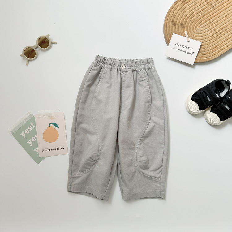 休閒百搭卡其褲