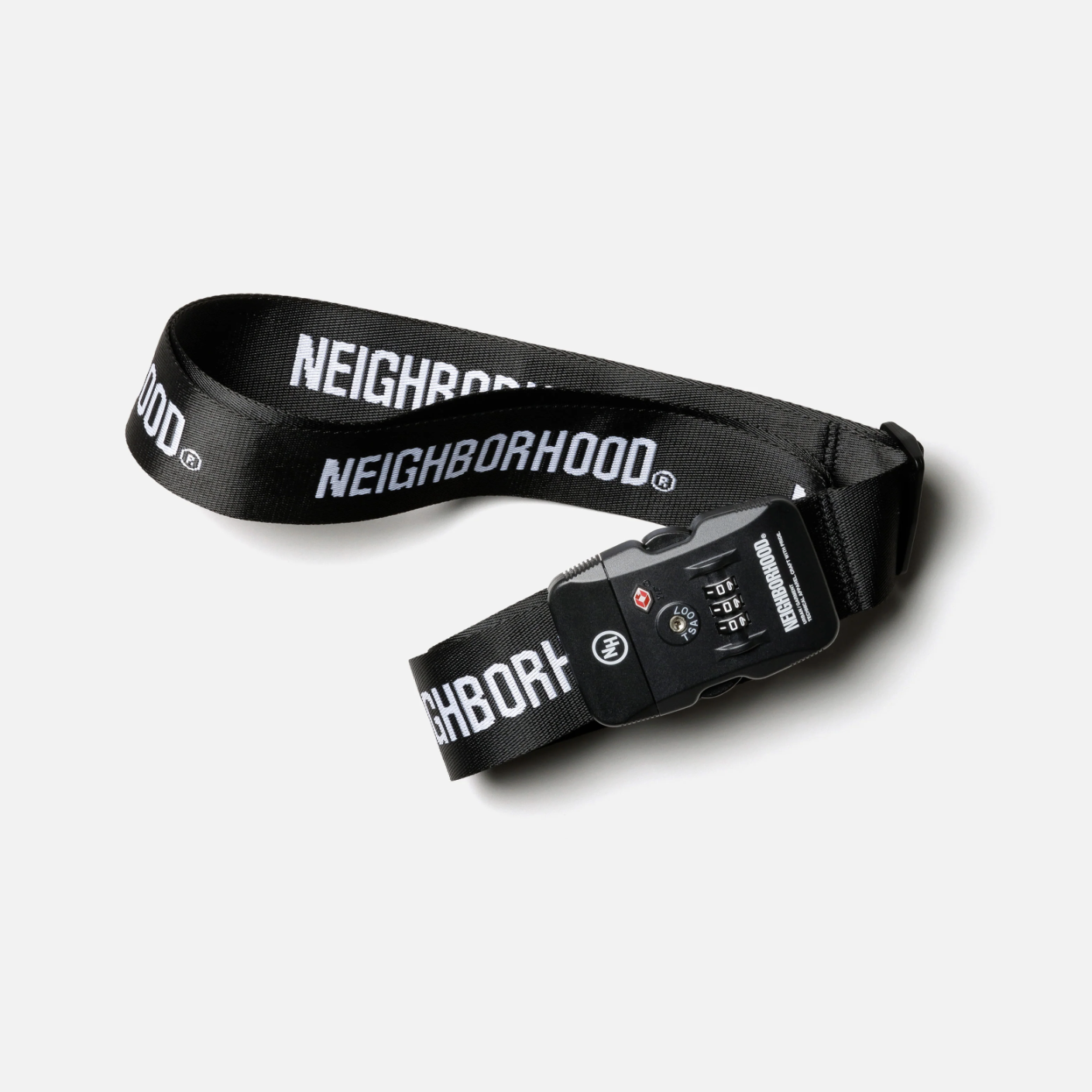 -(C017)-NEIGHBORHOOD  CI SUITCASE BELT 行李箱綁帶 織帶 密碼鎖-261WFNH-AC03