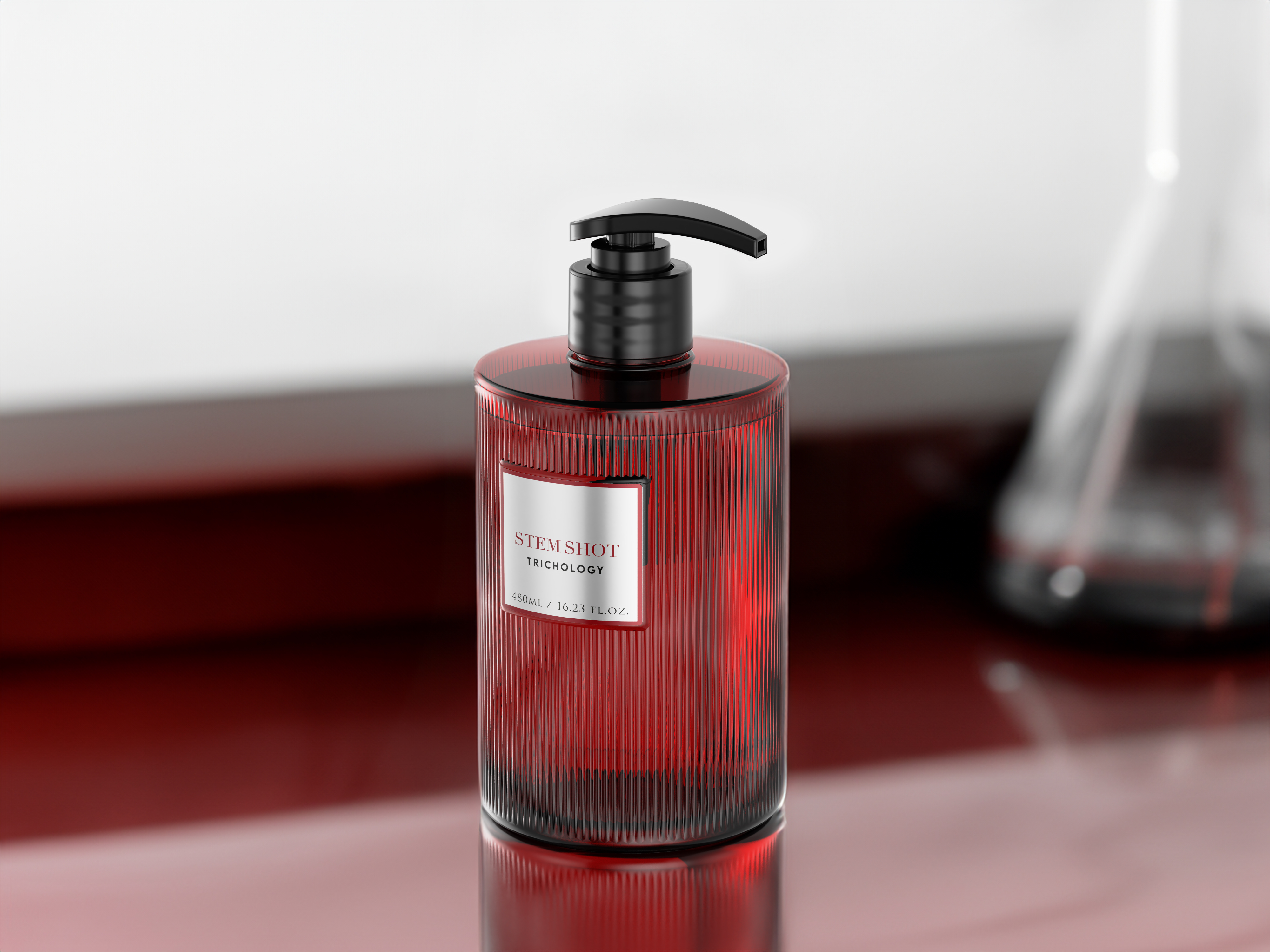 IHEE 紅色奇蹟野山蔘洗髮精(紅瓶) 480ml | 強韌髮根 X 保濕滋養 X 柔順秀髮