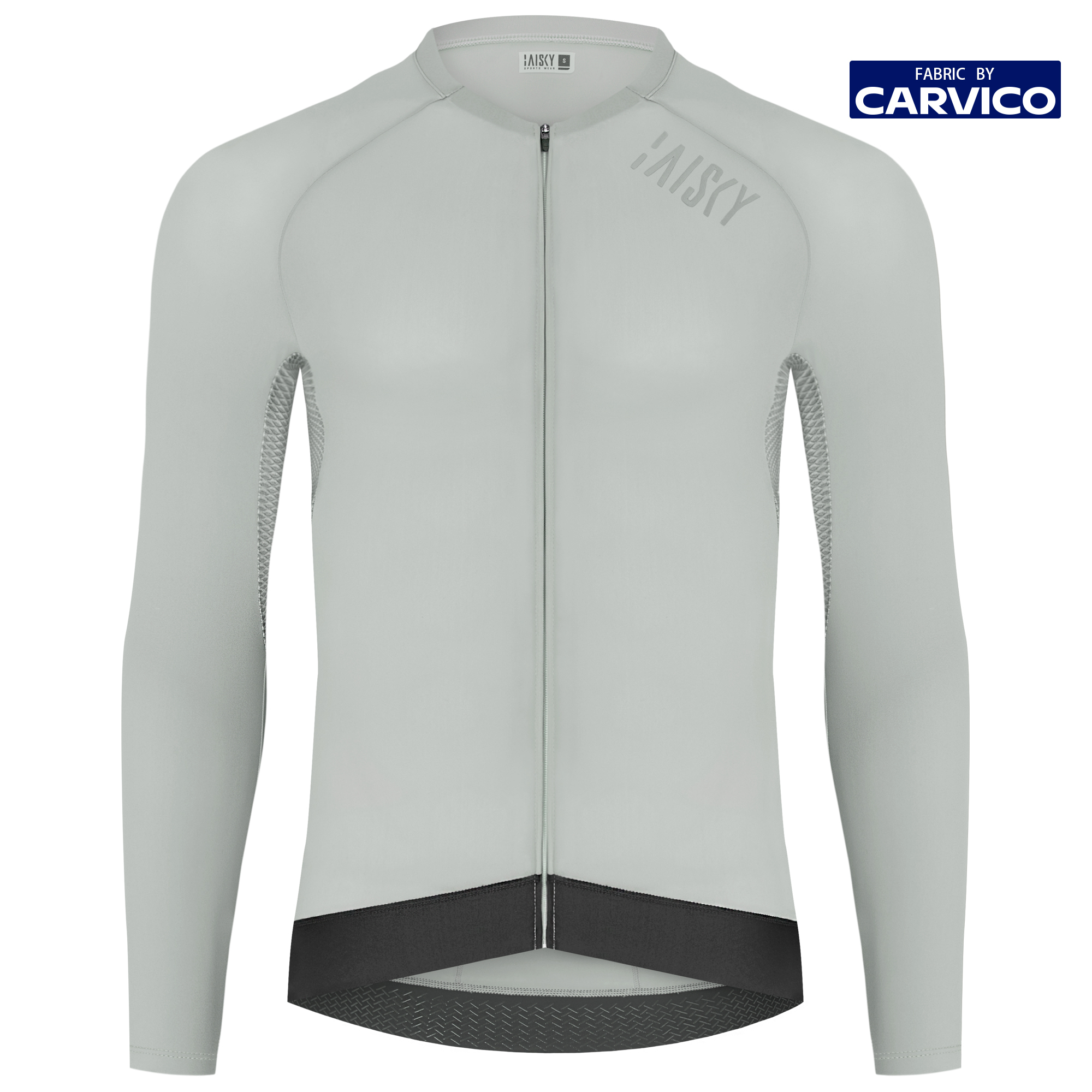 男款空力薄款長車衣 精煉 淺灰