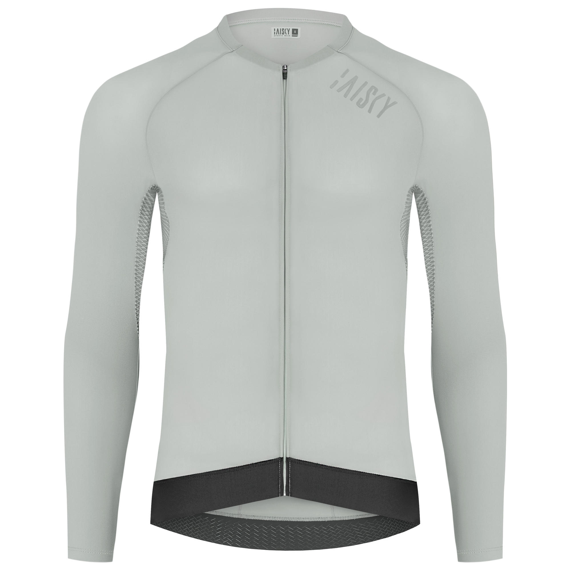 男款空力薄款長車衣 精煉 淺灰