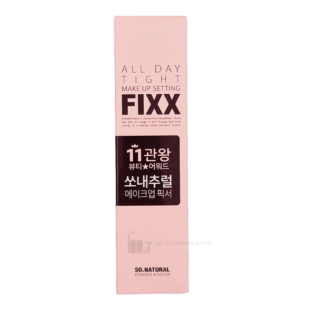 So Natural - FIXX All Day Tight Make Up Setting Fixer Mist 100mL(No Gas Mist Type)