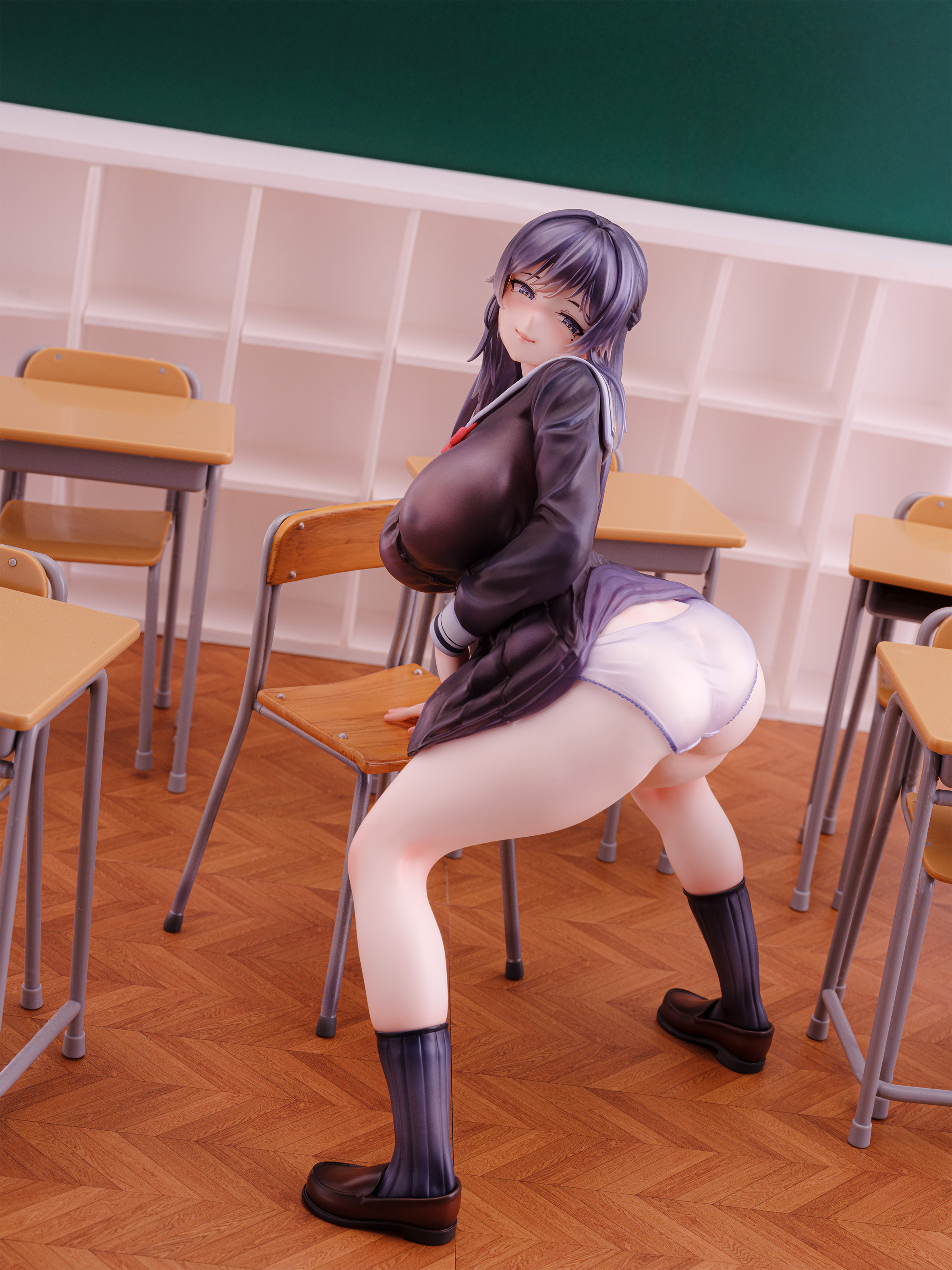 Miyamae Shiho After School Back illustration by Jack Dempa