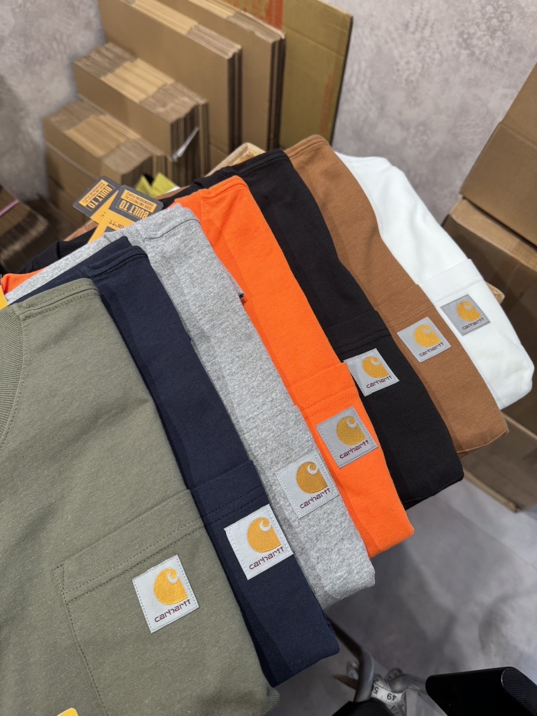 Carhartt 美版 側邊口袋 素T 短袖上衣