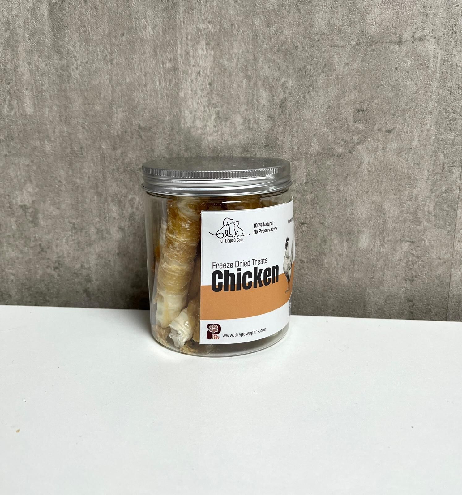 Paws Park 無激素雞肉鯊魚骨磨牙潔齒棒 100g（狗食用）