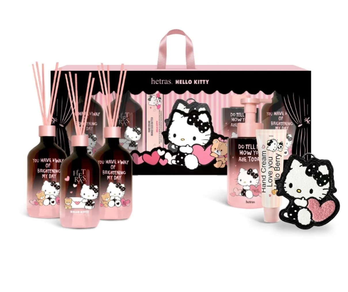 《預訂品》hetras. x Hello Kitty Black Limited Gift Set