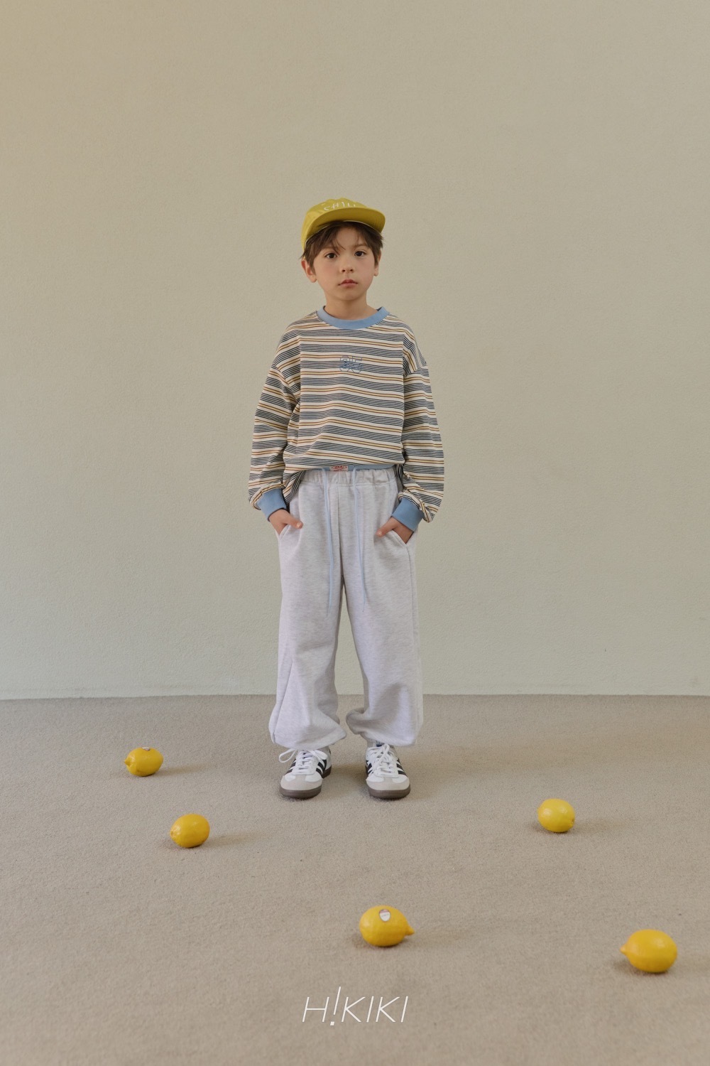 Hi! kiki 35 撞色條紋上衣 / 2色