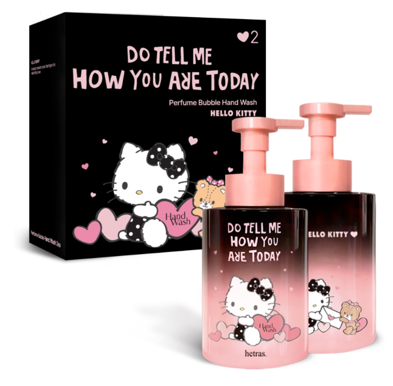 《預訂品》hetras. x HELLO KITTY Perfume Hand Wash 2ea