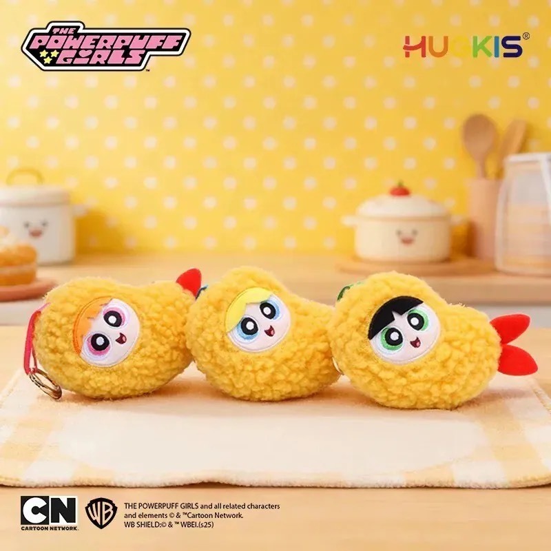 飛天小女警 天婦羅 炸蝦 毛絨掛件