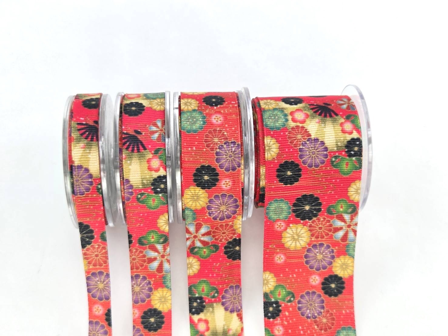 花火物語_赤菊/羅紋/四款寬度