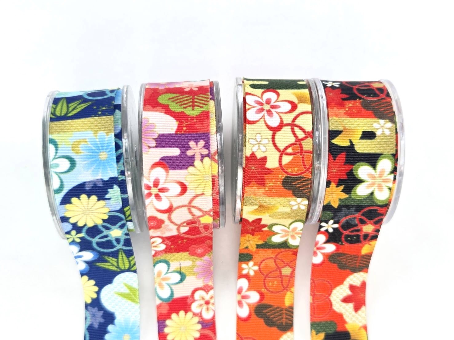 昭和花町_復古櫻花/羅紋/22mm/四款顏色