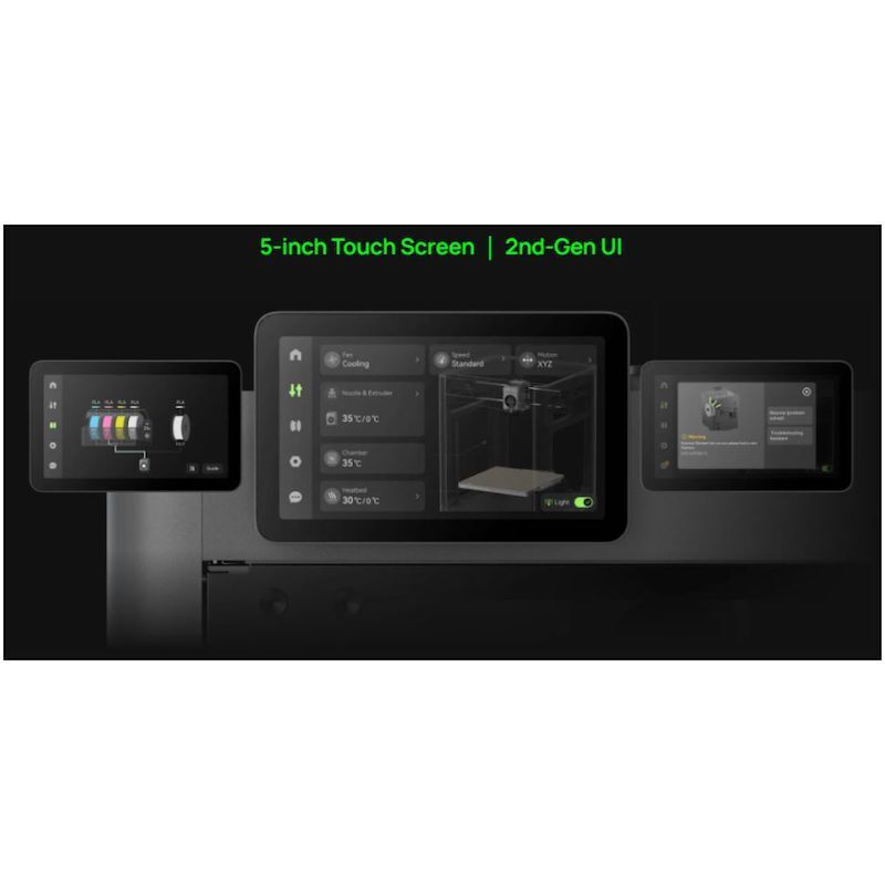 DTSL_Bambu Lab P2S 3D Printer_5-inch Touch Screen & 2nd-Gen UI