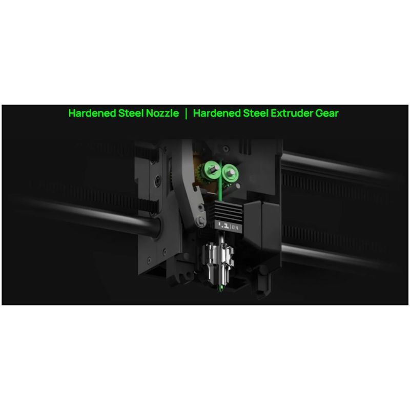 DTSL_Bambu Lab P2S 3D Printer_Hardened Steel Nozzle & Hardened Steel Extruder Gear