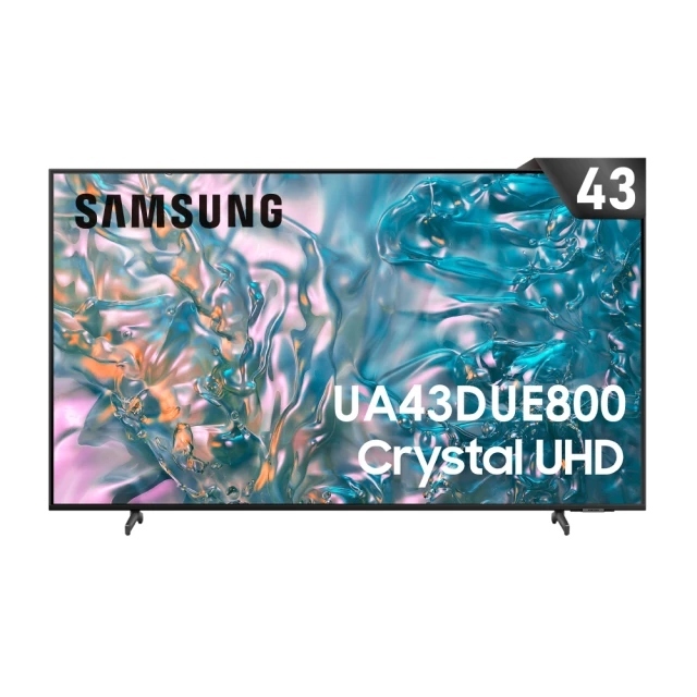 小誠生活3C｜Samsung 三星 43型 4K HDR智慧連網 液晶顯示器 43DUE800(UA43DUE800XXZW)