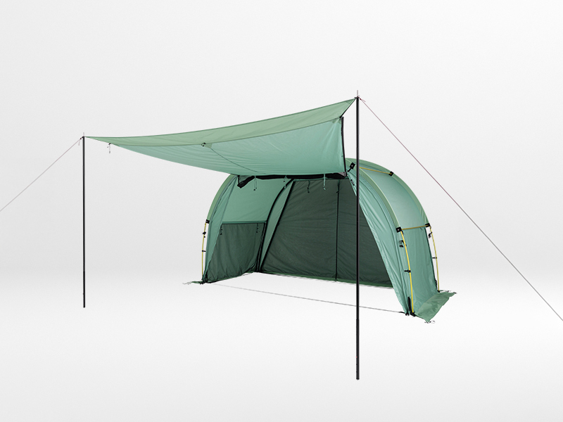 韓國JAKELAH J.tunnel 可延伸隧道基地帳/湖水綠