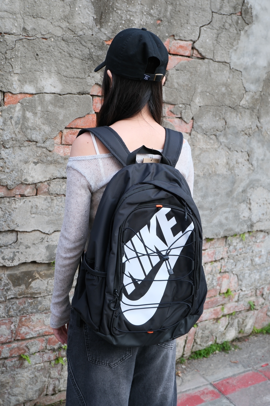 Hayward Bkpk NIKE 黑白色 運動包 書包 旅行包 大容量 雙層 後背包 HJ8200-010