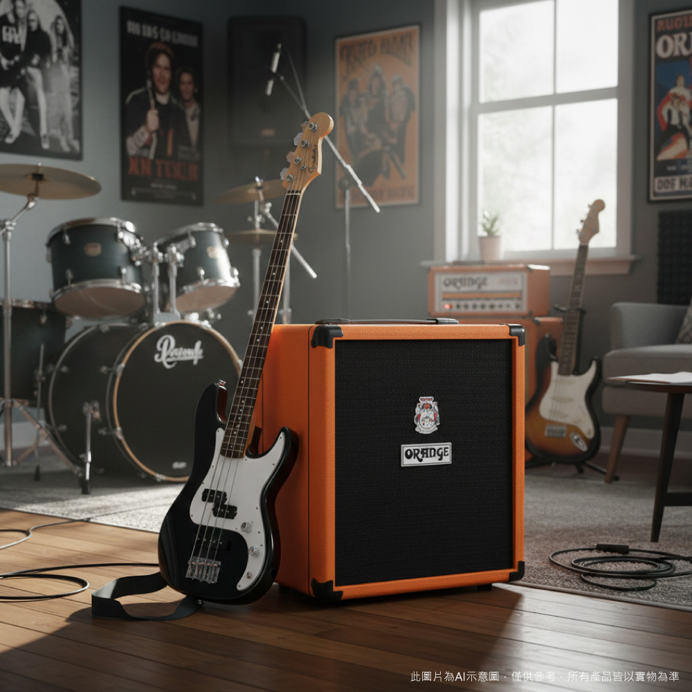 Orange Orange/ Crush Bass-25 貝斯音箱(25W,8吋) 第 2 張圖片｜三峽吉他 / Bass