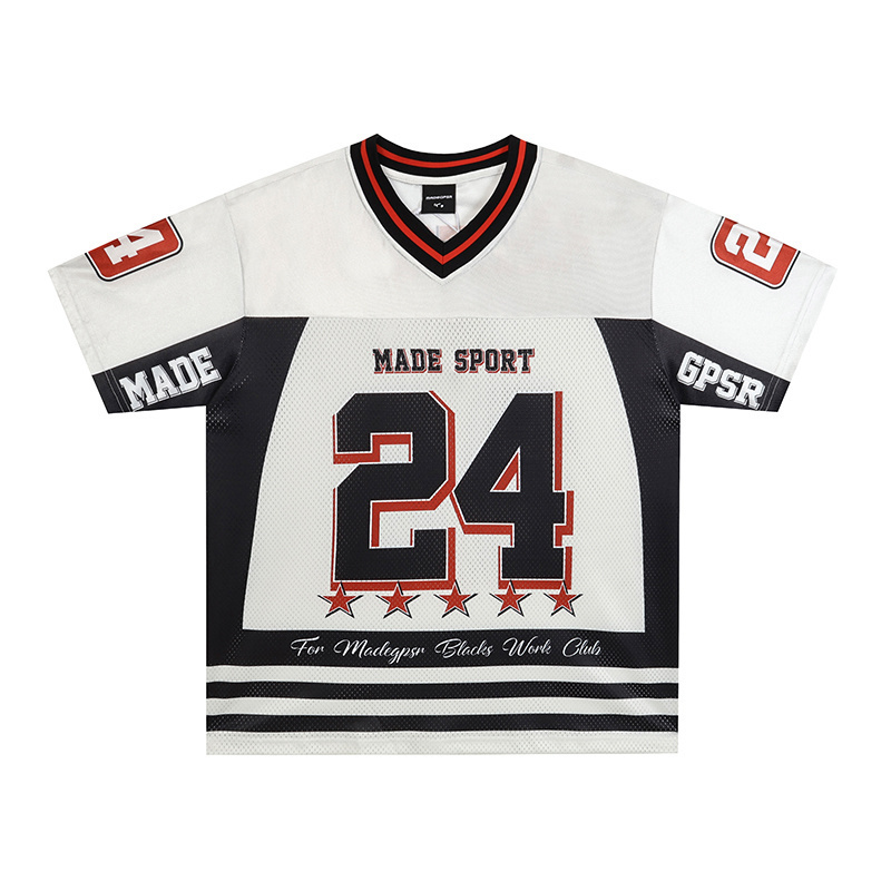 《S.V》經典24復古網眼球衣