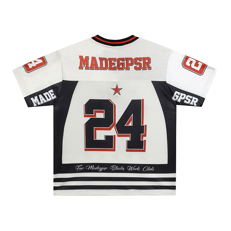 《S.V》經典24復古網眼球衣