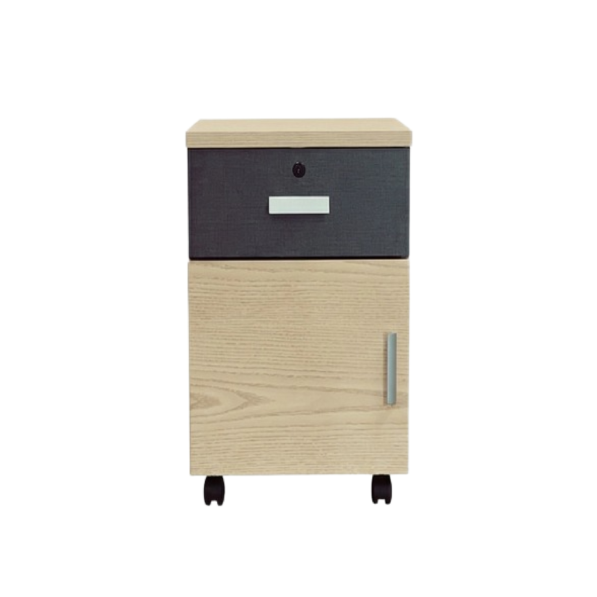 弗格雙色活動櫃(木製)-H58cm