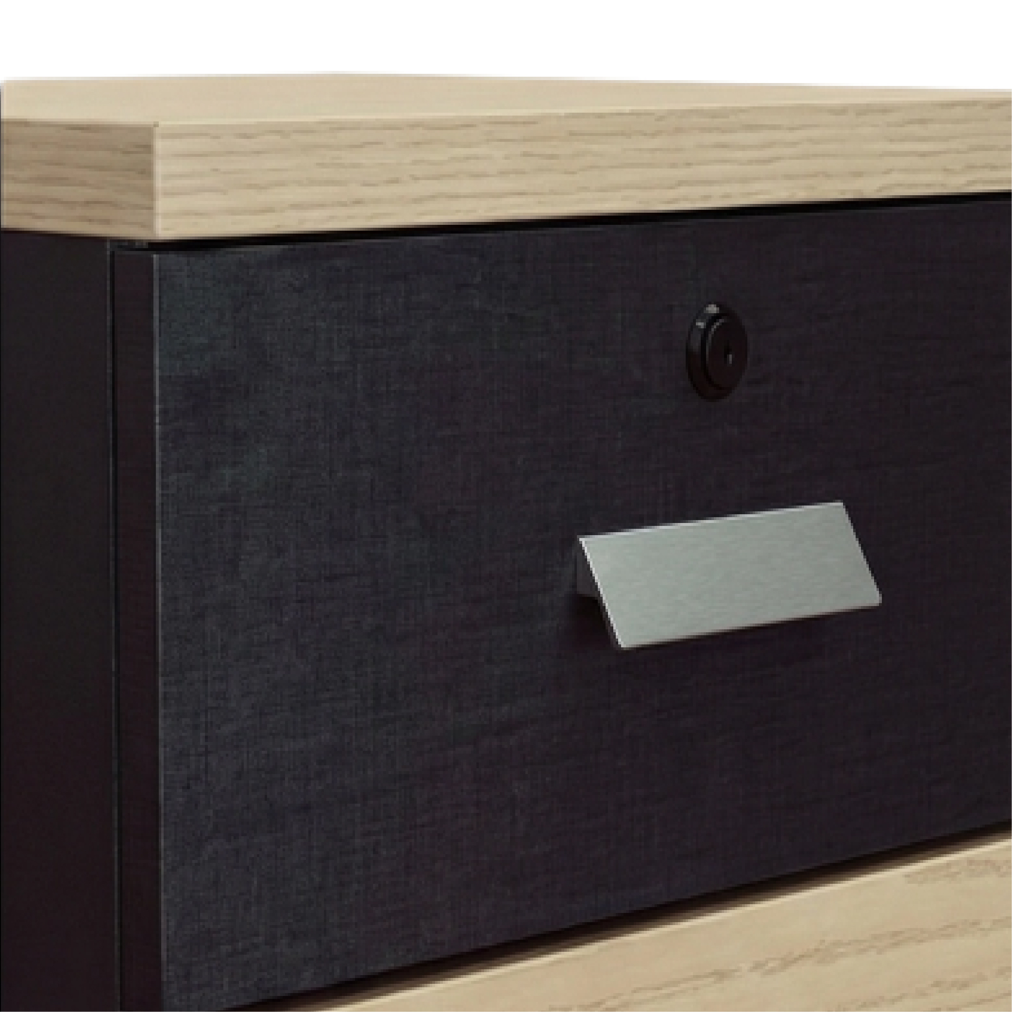 弗格雙色活動櫃(木製)