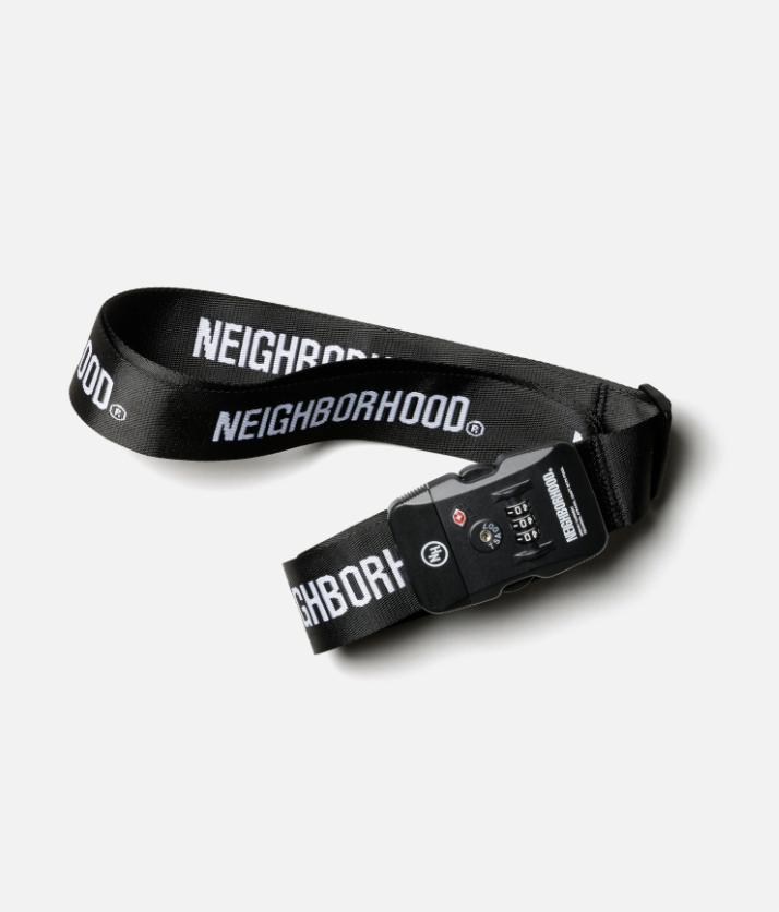 [Instock] NEIGHBORHOOD SS26 CI SUITCASE BELT | BLACK