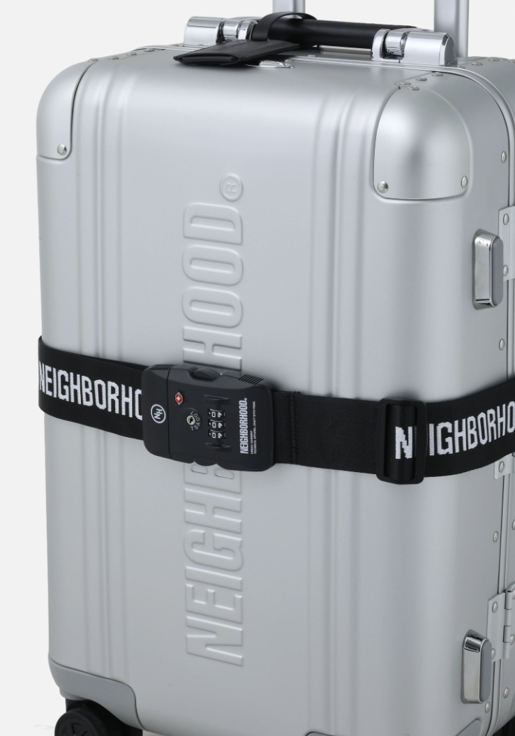 [Instock] NEIGHBORHOOD SS26 CI SUITCASE BELT | BLACK