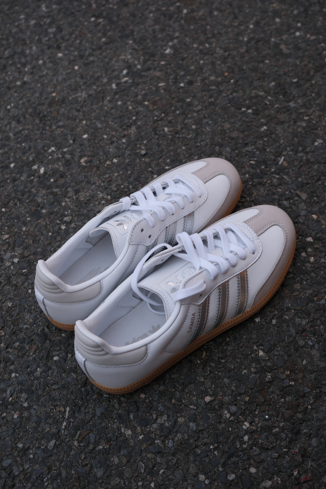 Adidas SAMBA OG 白銀 焦糖底 德訓鞋 休閒鞋 JI2725