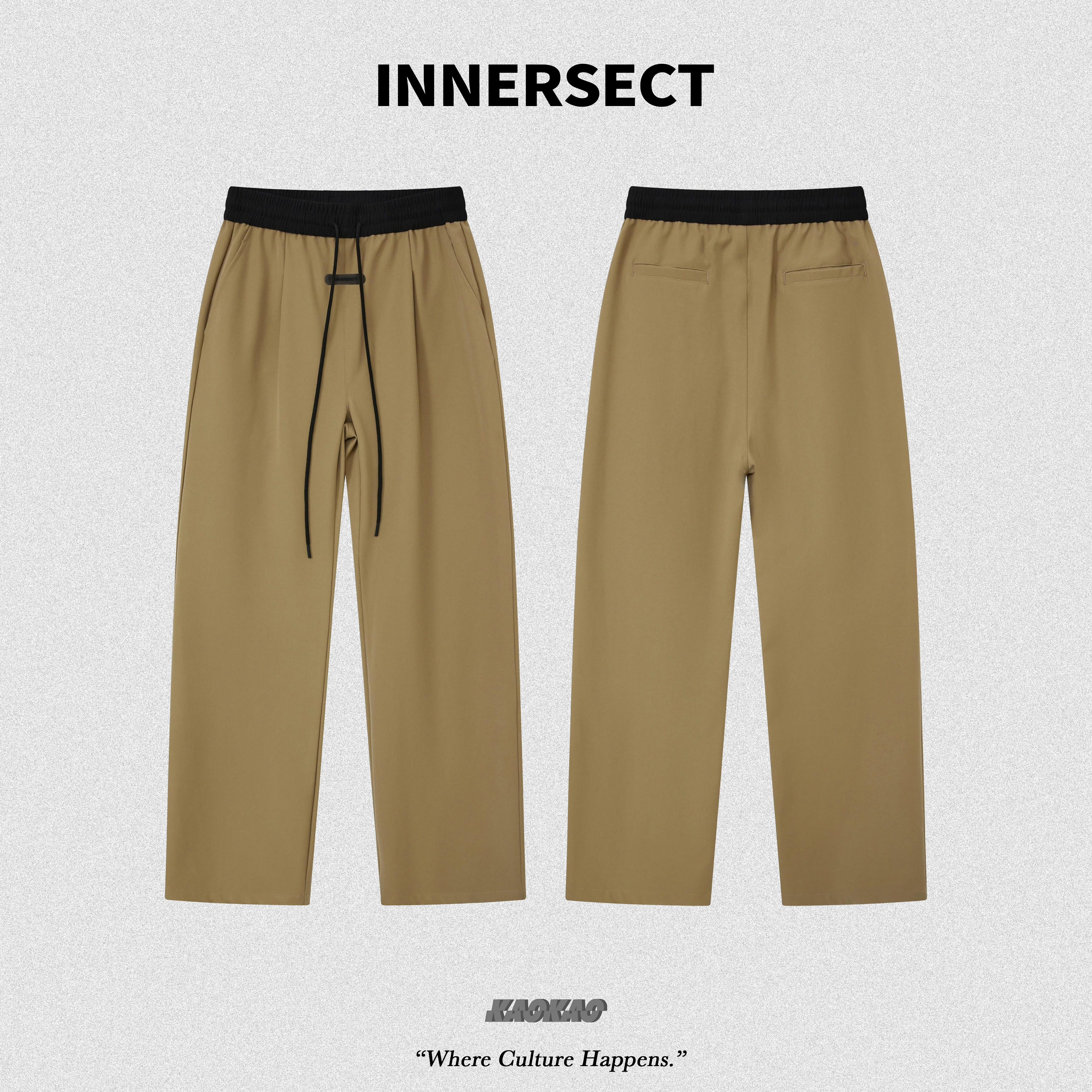 預購4/25抵台 INNERSECT 三生萬物 純色 休閒長褲【INN24FWBPT136】