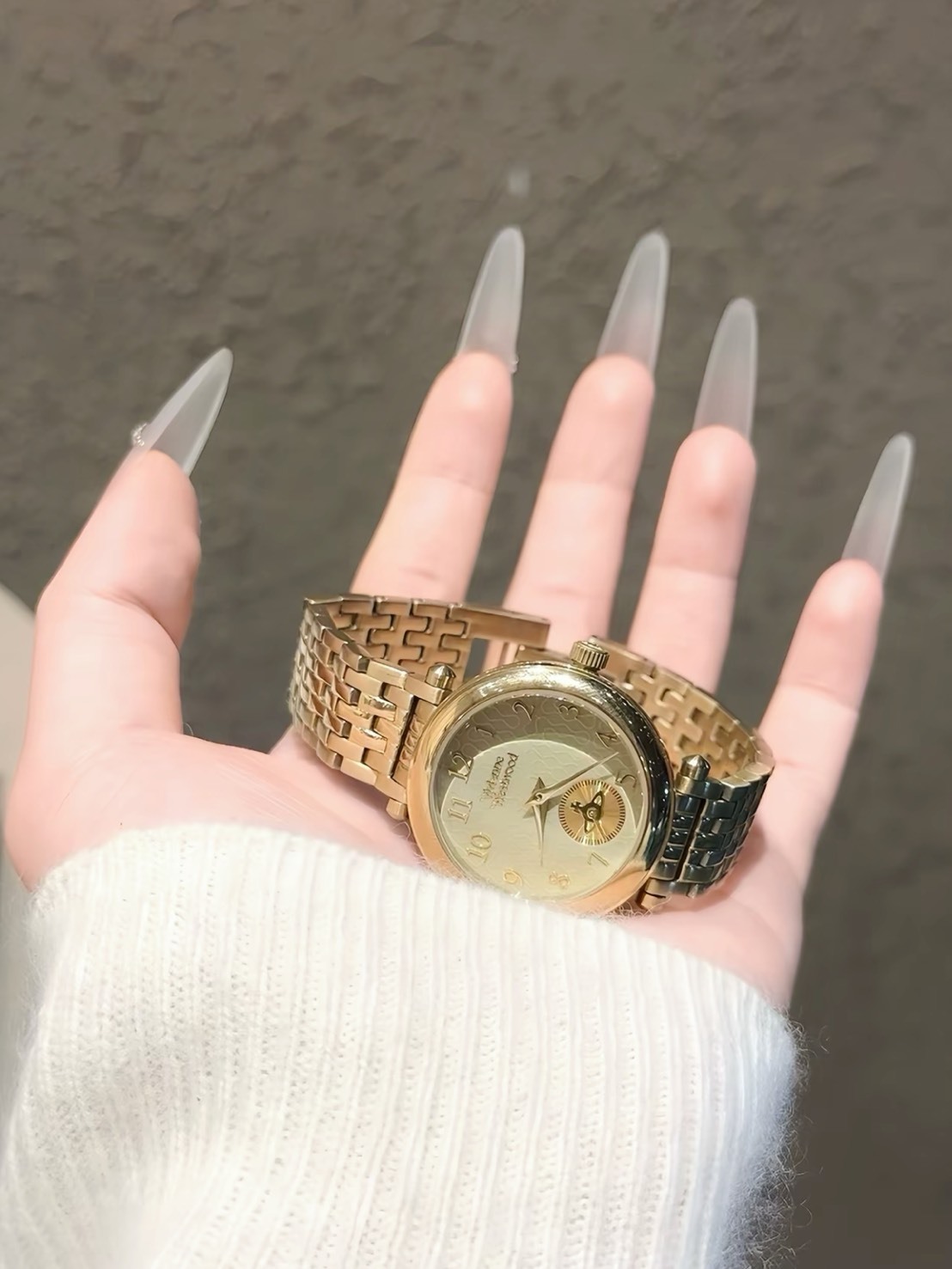 超限量款 VIVIENNE WESTWOOD 西太后 石英 小金錶