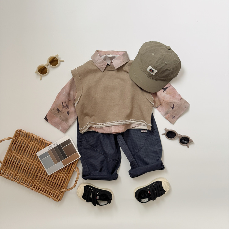 日系百搭休閒褲