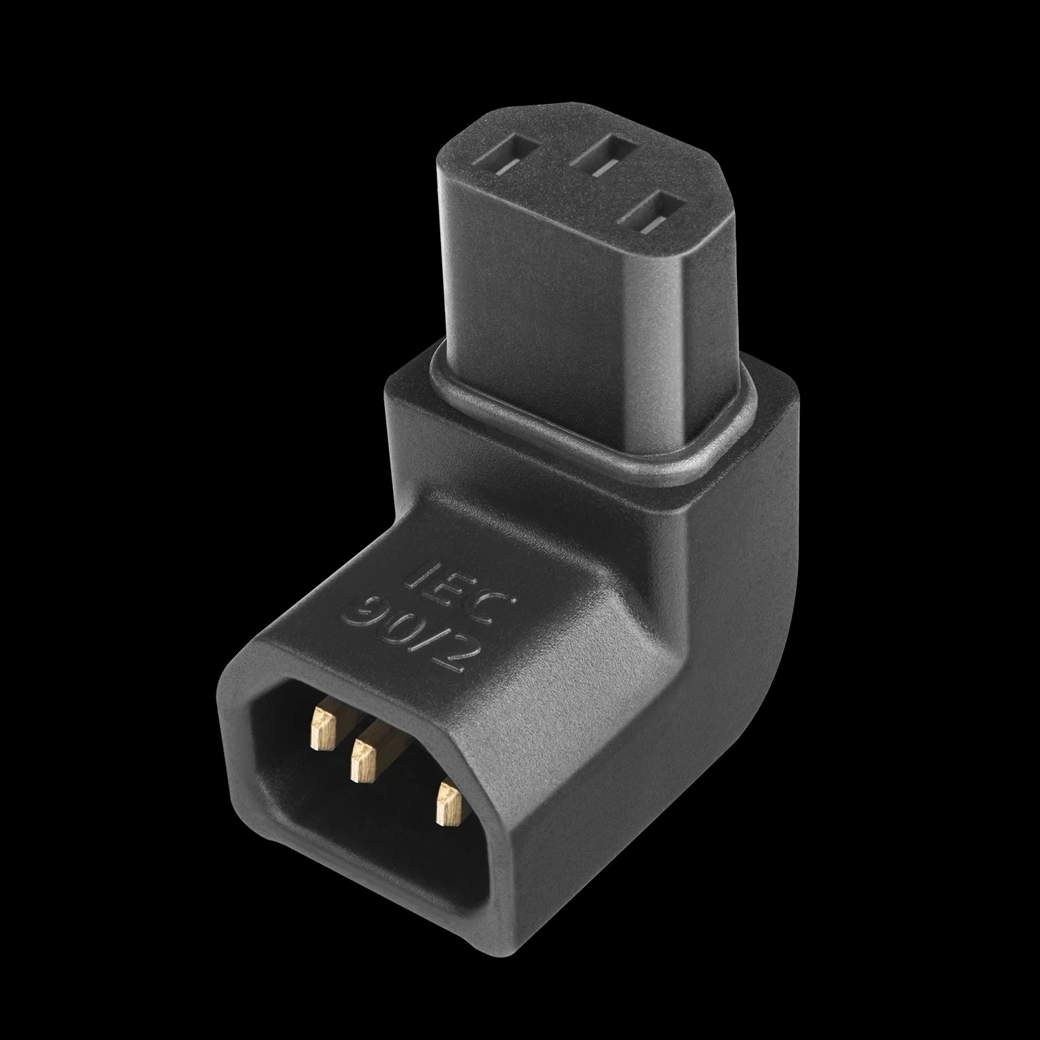 AudioQuest IEC90˚/2 90度電源轉接頭