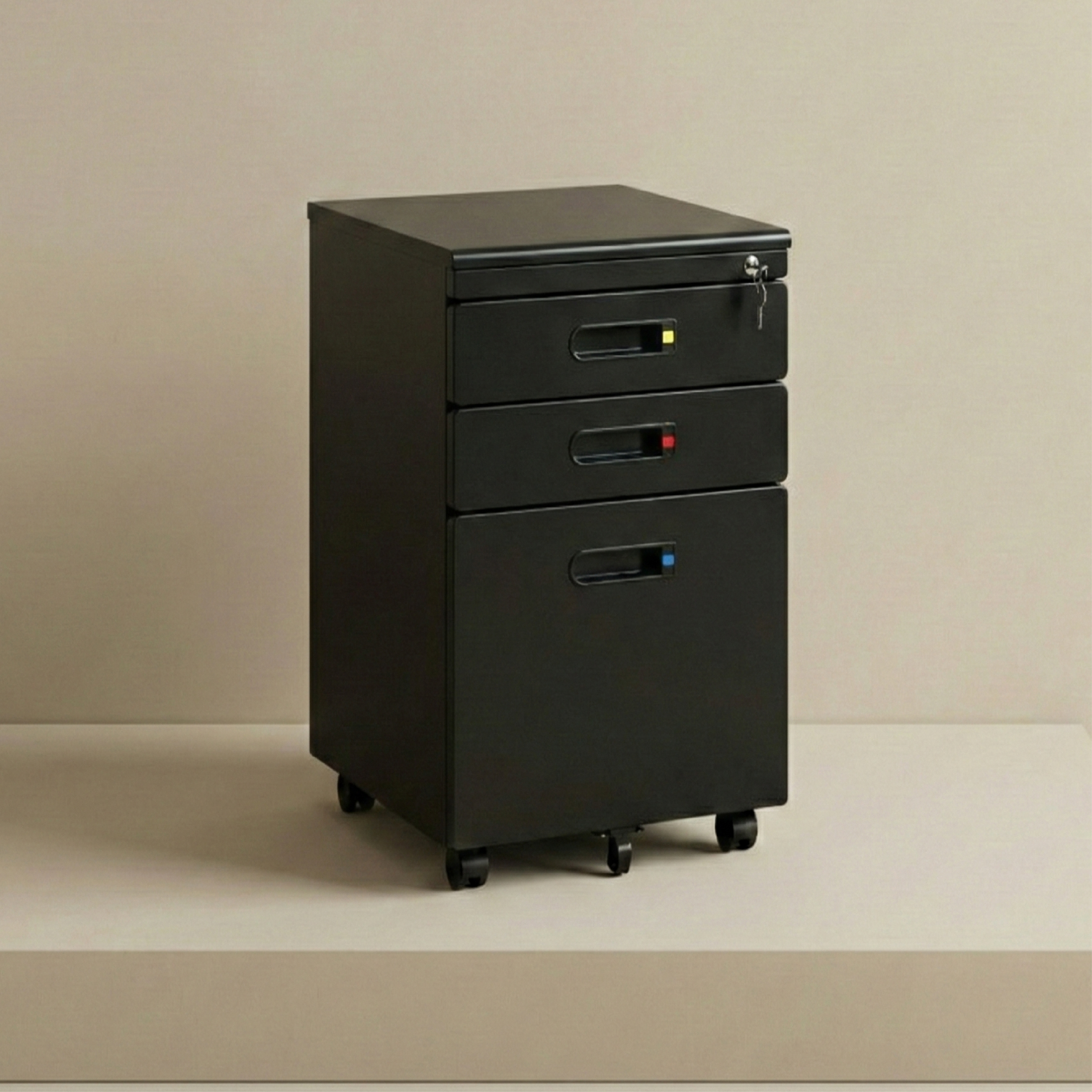 特級烤黑活動櫃