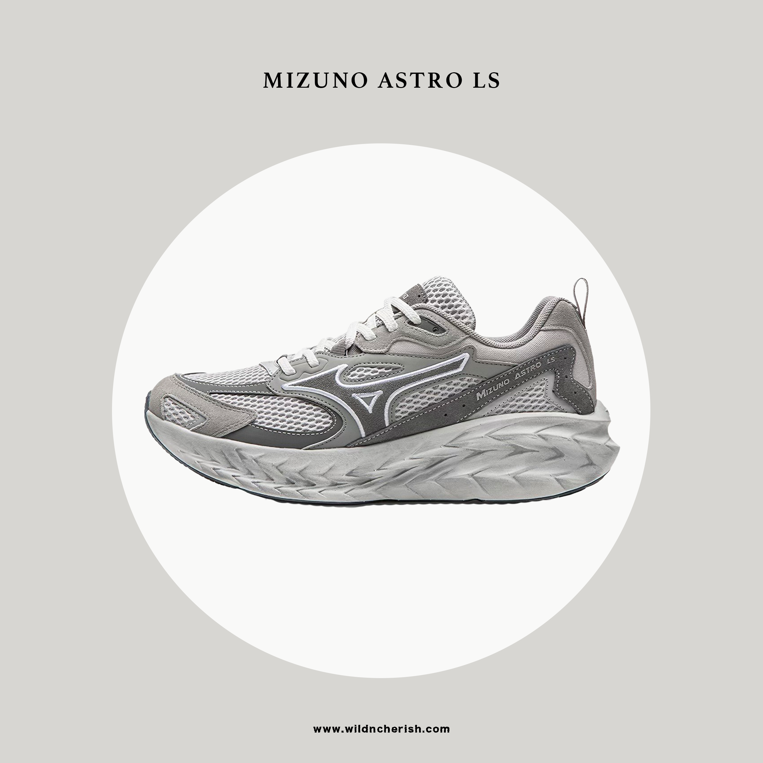 預訂 | Mizuno Astro LS 灰色