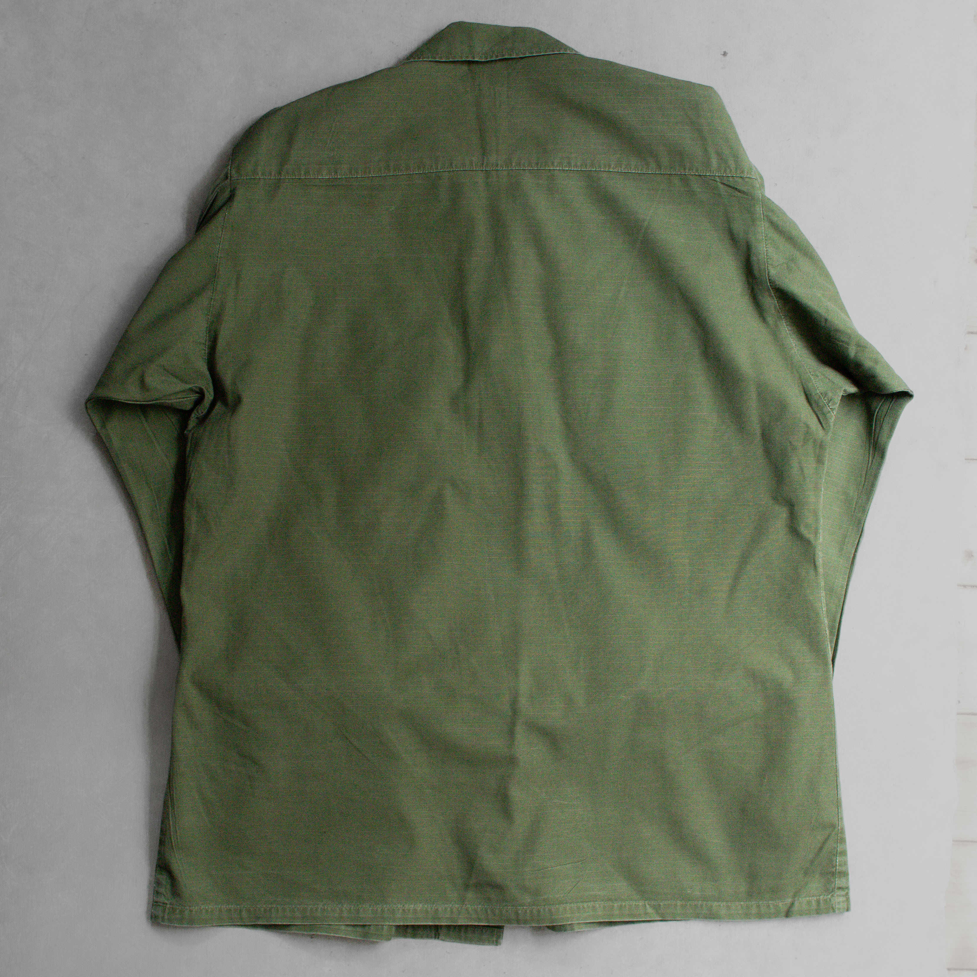 US ARMY JUNGLE FATIGUE SHIRT 美軍 越戰 叢林 野戰 軍襯衫 MR