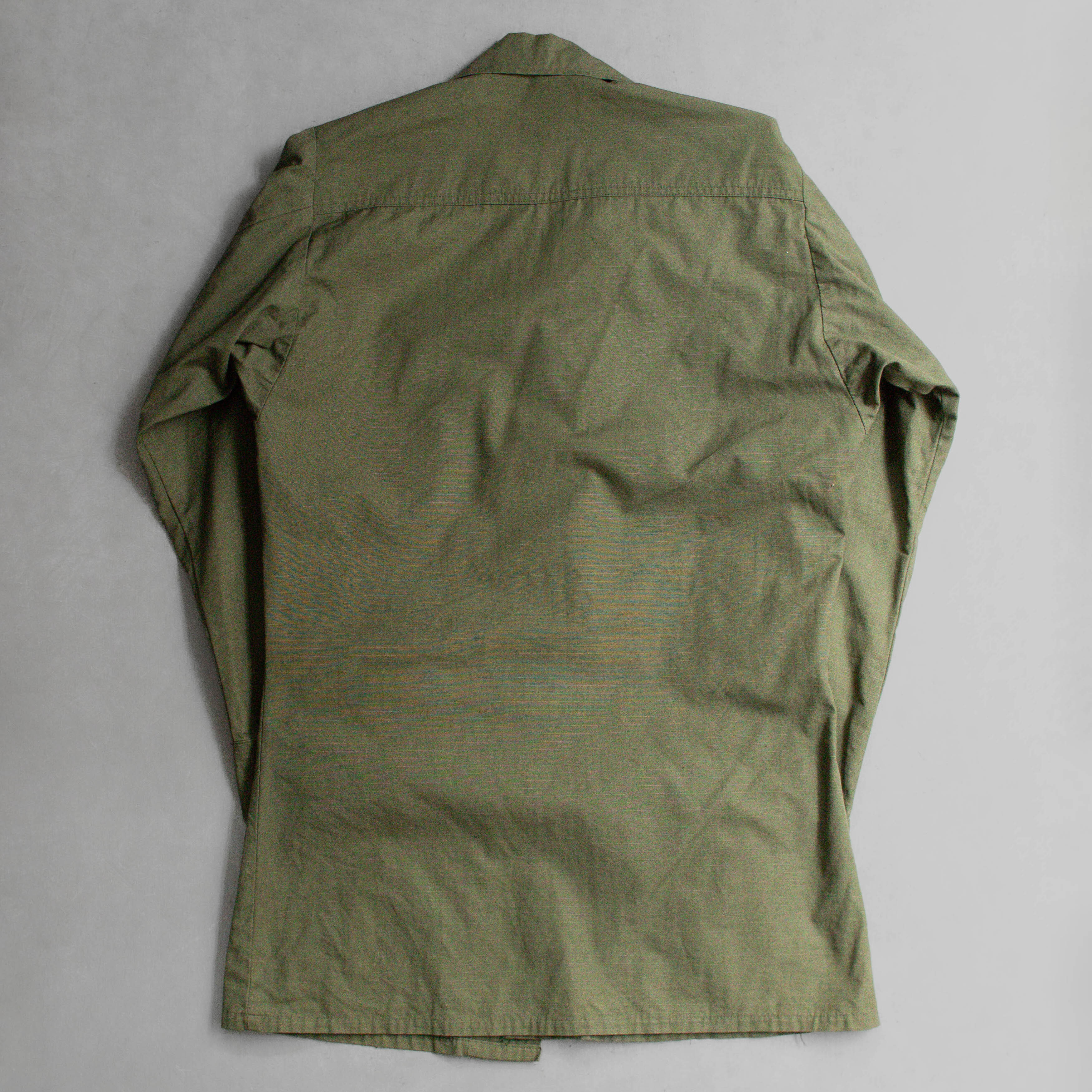 US ARMY JUNGLE FATIGUE SHIRT 美軍 越戰 叢林 野戰 軍襯衫 XSR