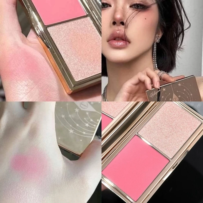 預 購 產 品 (預計7-10 個工作天)丨Charlotte Tilbury HOLLYWOOD BLUSH & GLOW GLIDE PALETTE 星光耀顏胭脂盤 #Fair Medium 7.5g