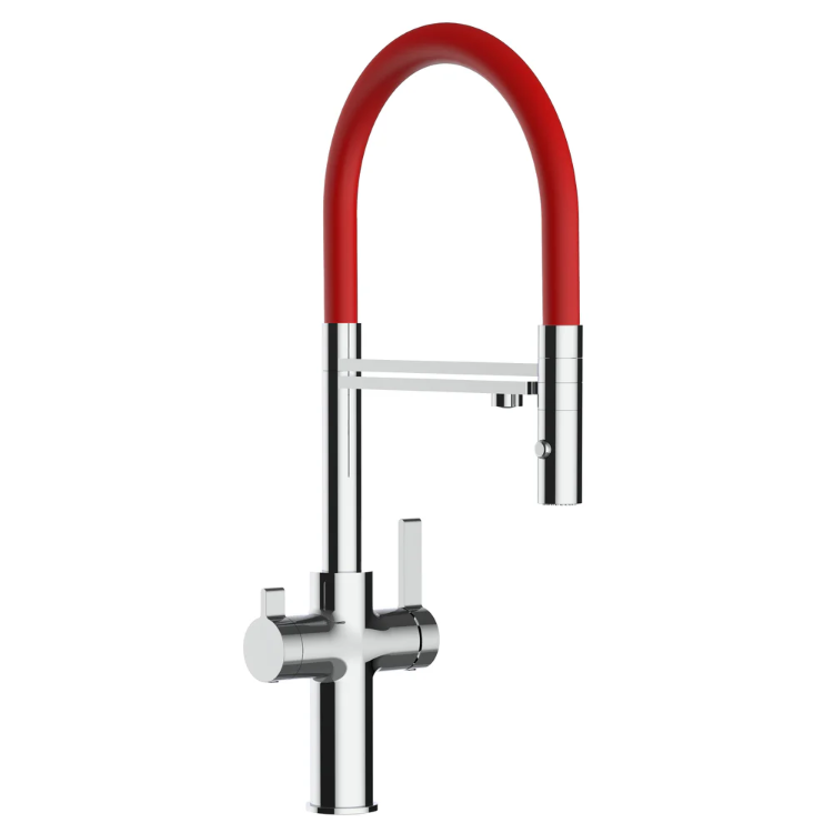 Vizio 3-in-1 Multifunction Sink Mixer with 2-Jets Detachable Spray (VZFC278102)