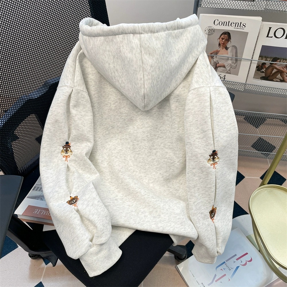 Carousel Embroidery Hoodie