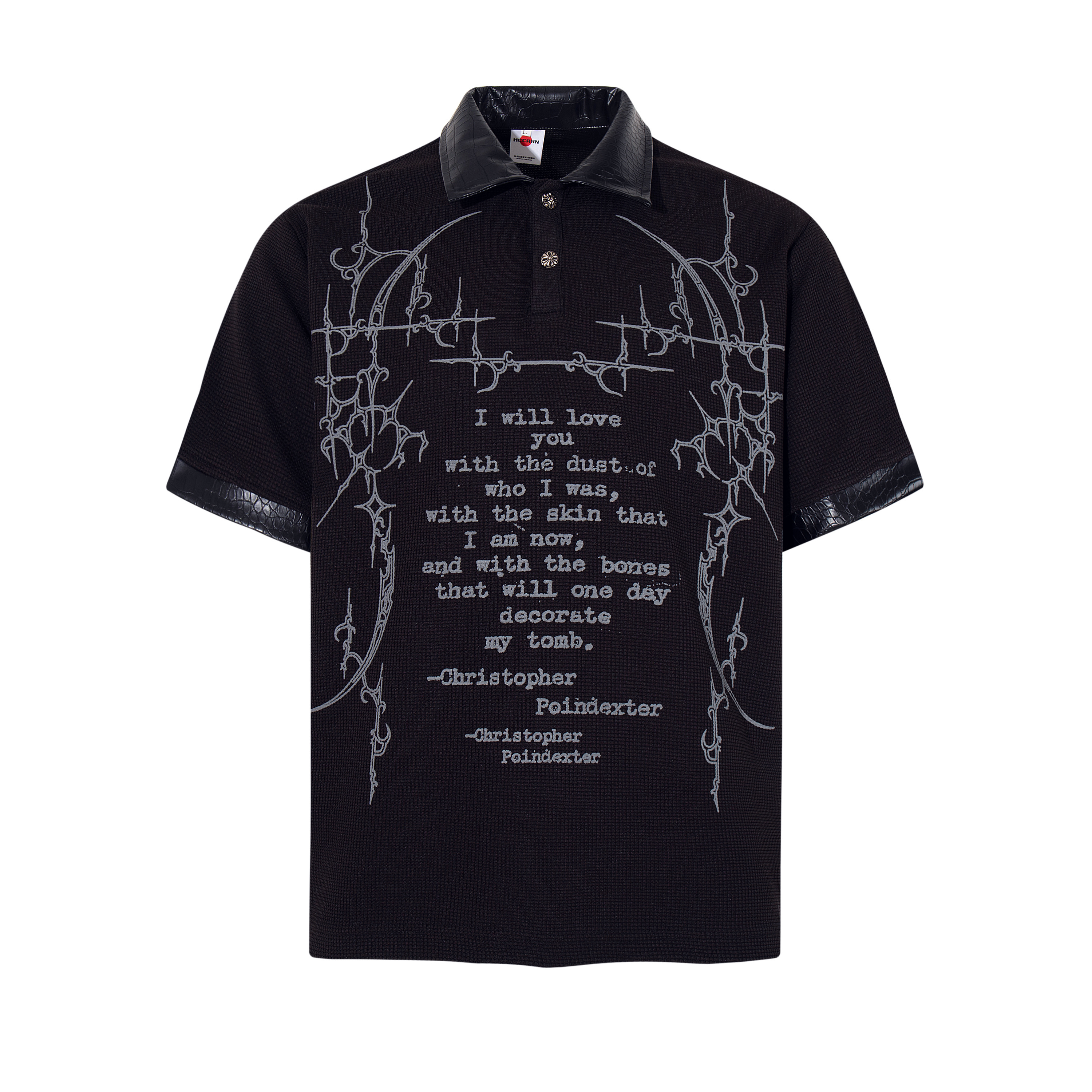 《S.V》哥德詩歌華夫格POLO 衫