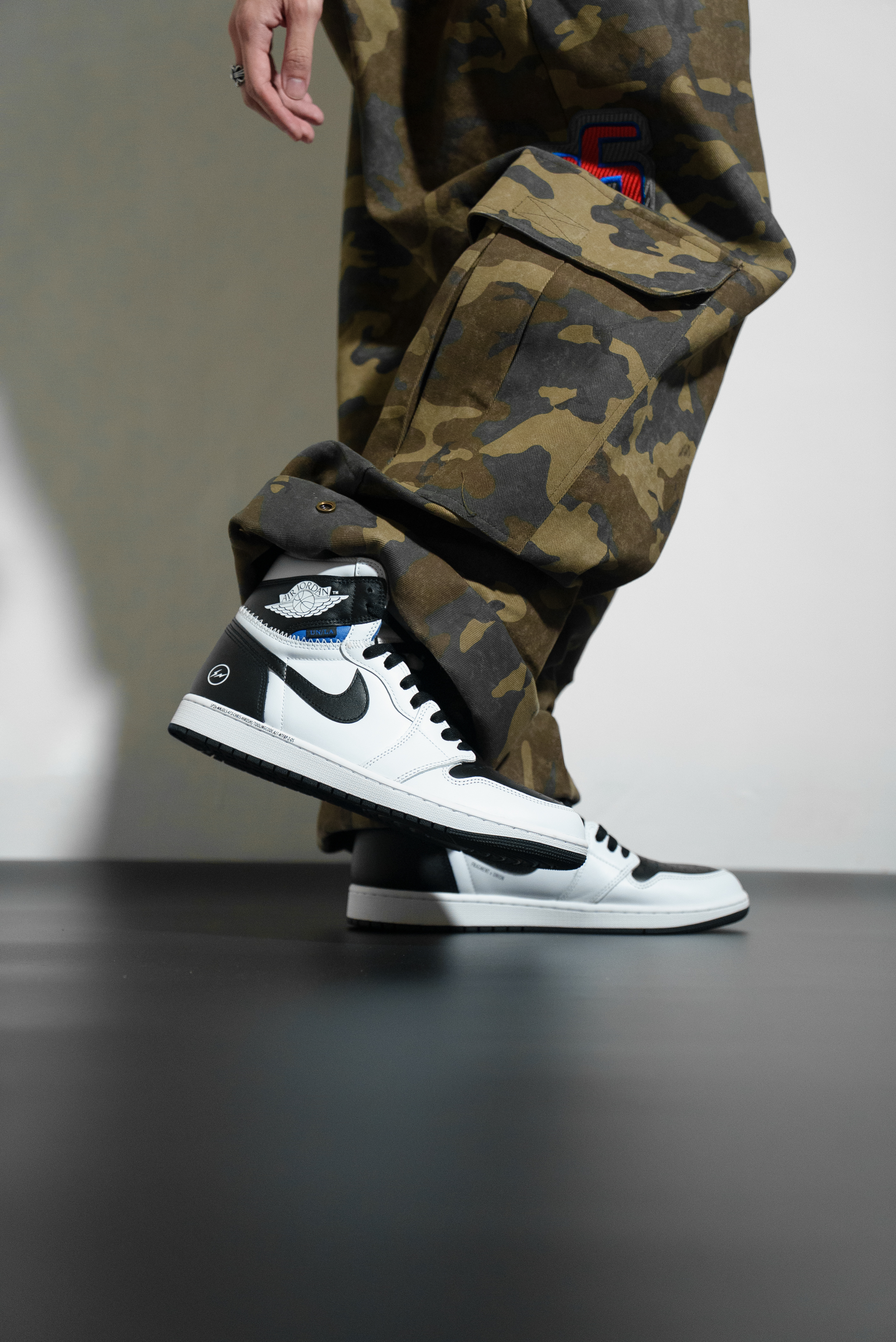 【Focus Store】預購 Union LA x Fragment Design x Air Jordan 1 High OG "Black White" 黑白 II7282-100