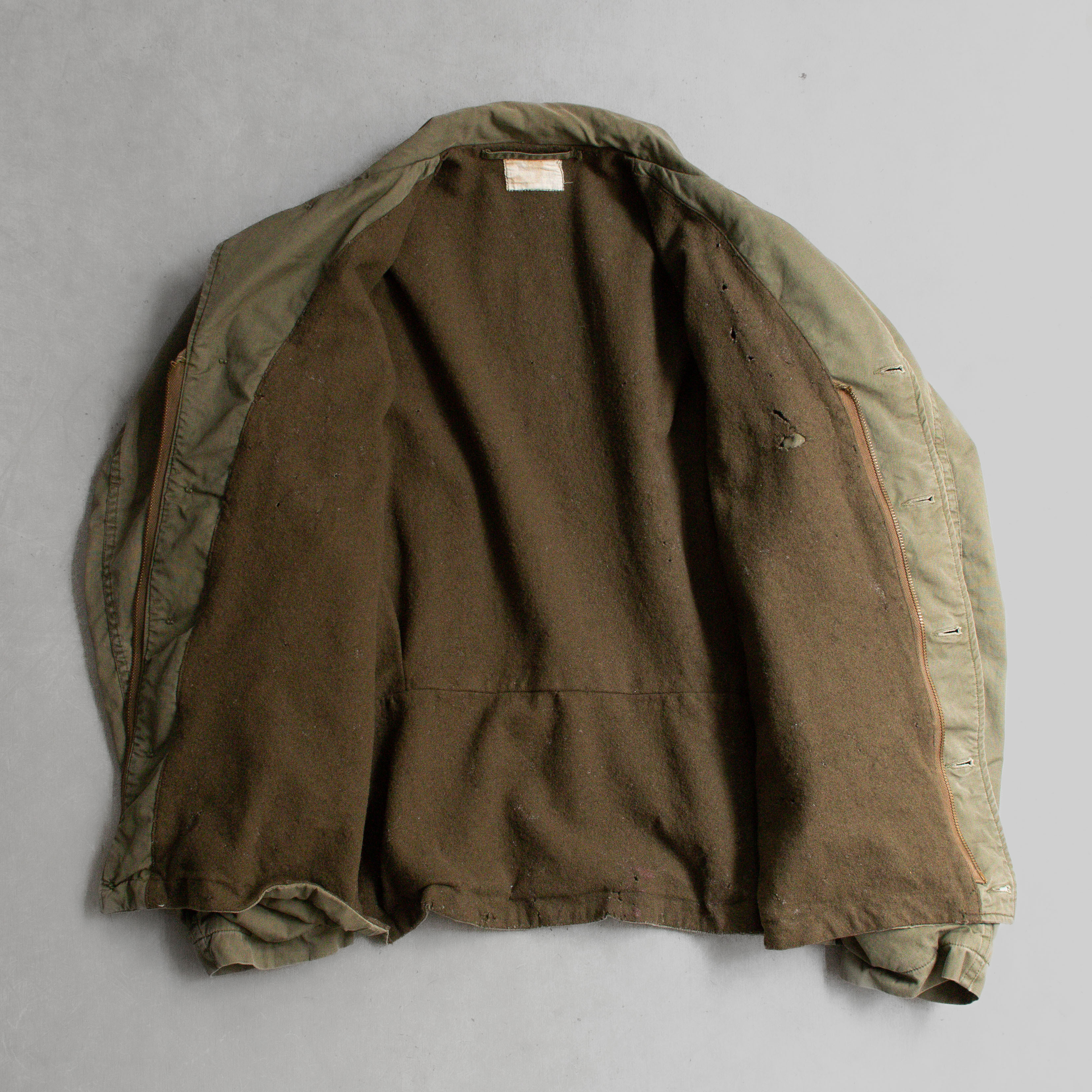 40S US NAVY N4 DECK JACKET 美軍 海軍 甲板 夾克 軍外套 A