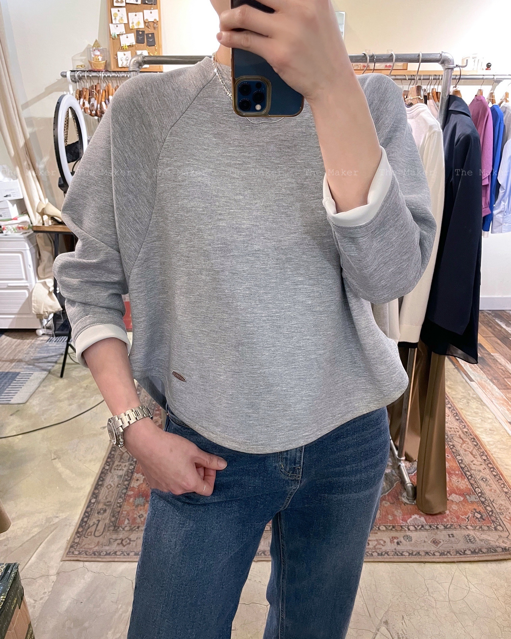 🦢 雲感輕盈立體修腰Tee 🦢