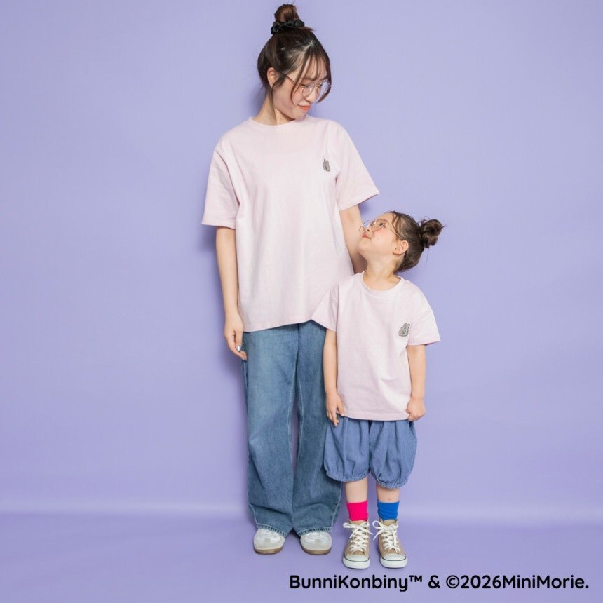 【大人款】日本 便利店兔 親子刺繡兔兔上衣 3色