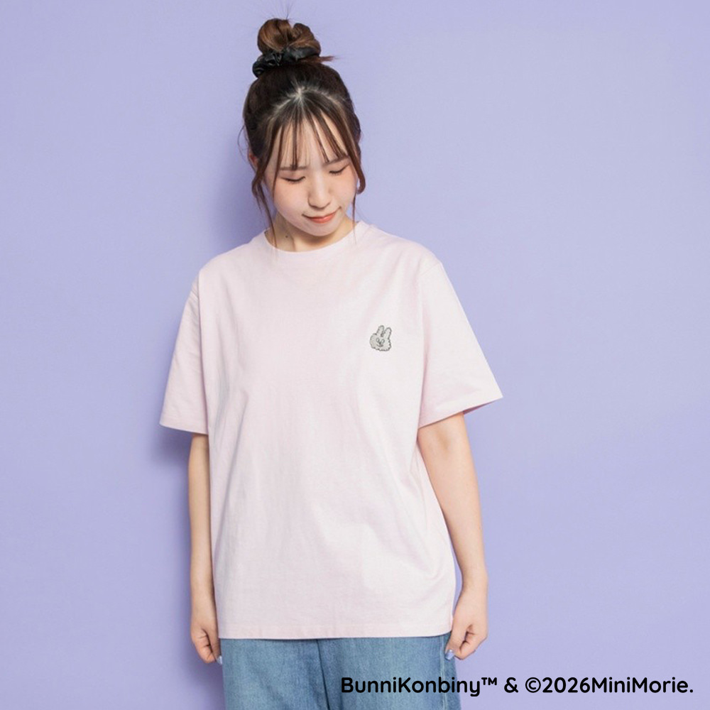 【大人款】日本 便利店兔 親子刺繡兔兔上衣 3色