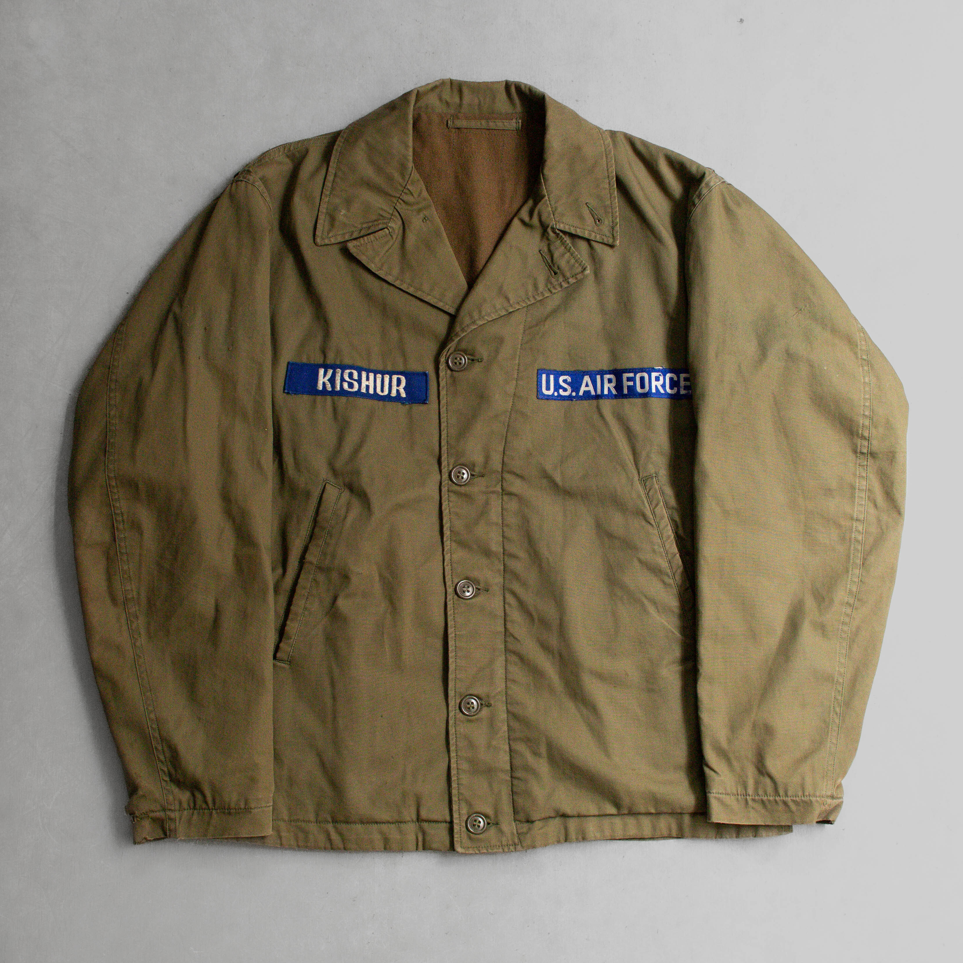 40S US NAVY N4 DECK JACKET 美軍 海軍 甲板 夾克 軍外套 B