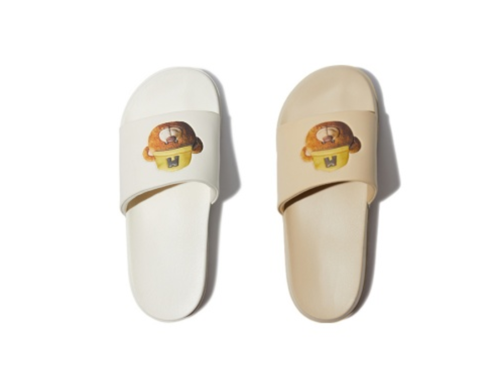 【韓國預購】AKR022526 MARKM 小熊拖鞋