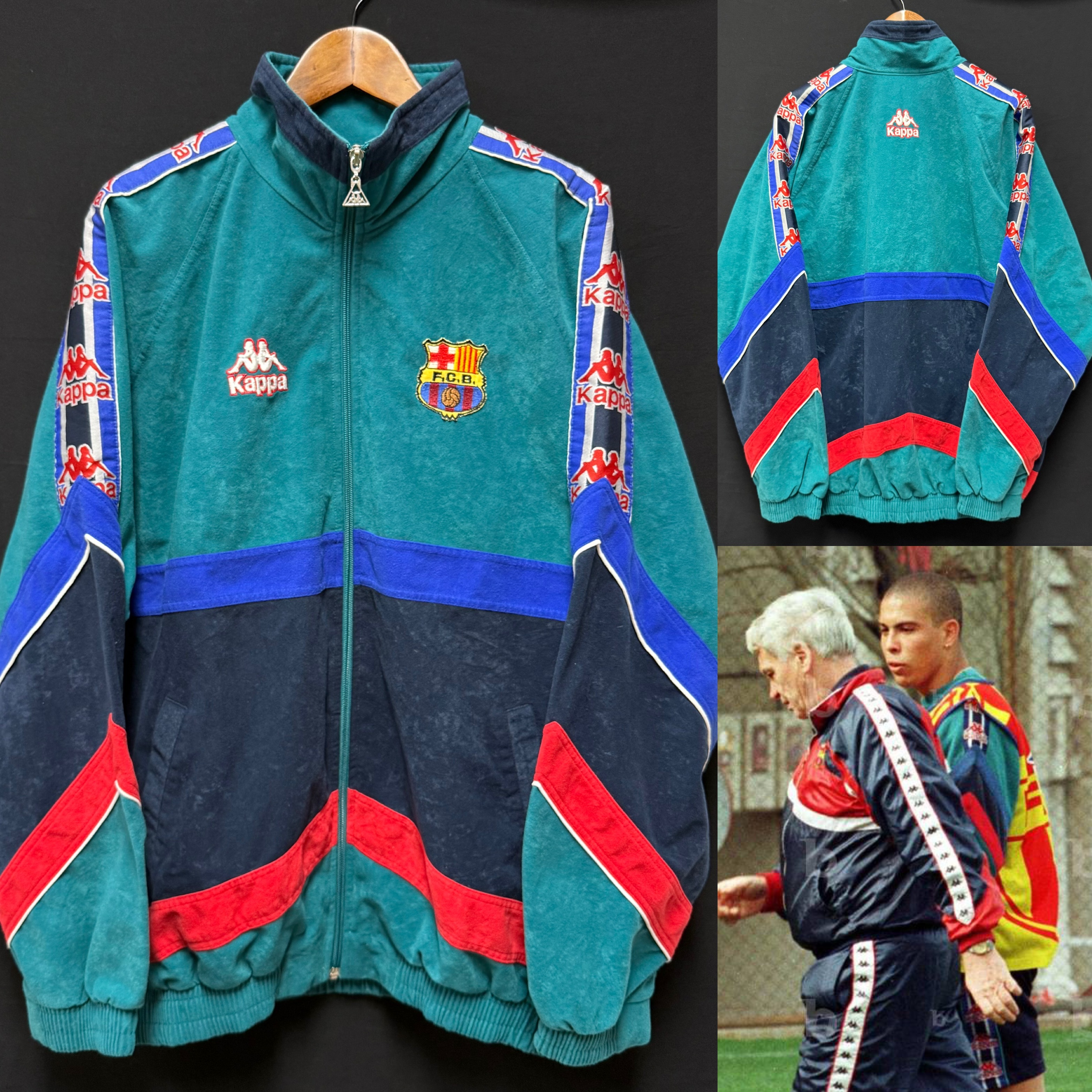 FC Barcelona 1995-1997 Kappa Training Jacket