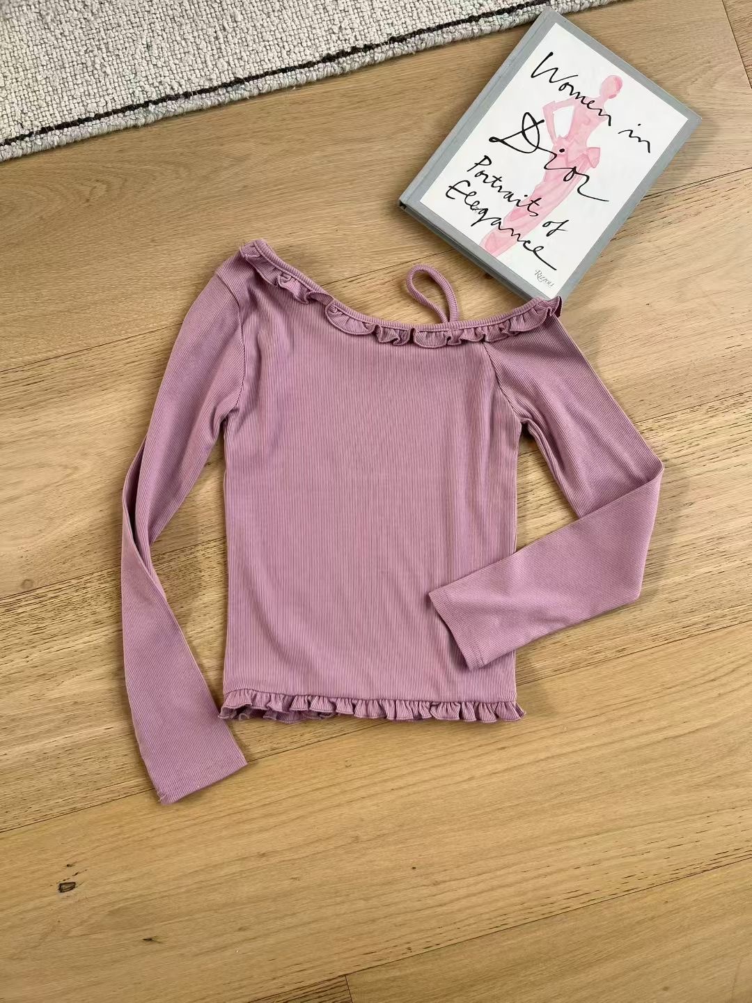 Slim Off-Shoulder Top [made in Korea]